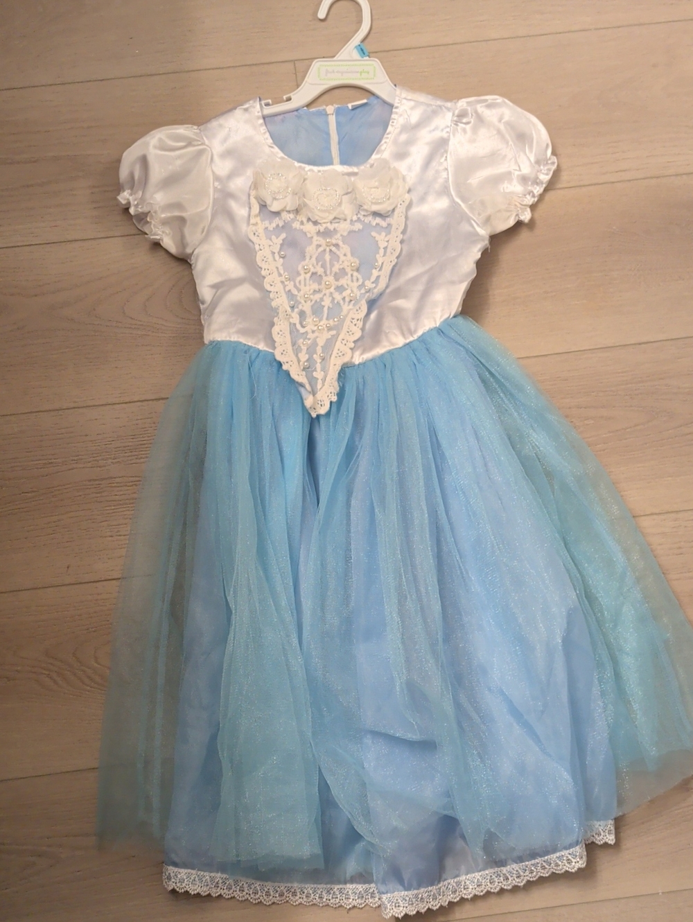Children's Blue and White Princess Costume Dress - Brand: